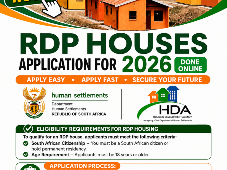 How to Apply for an RDP House in South Africa 2026: Requirements, Documents and Application Process